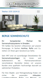 Mobile Screenshot of berge-sonnenschutz.de